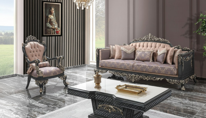 Luxury sofa set complete couch set gray upholstered sofa fabric sofa sofa