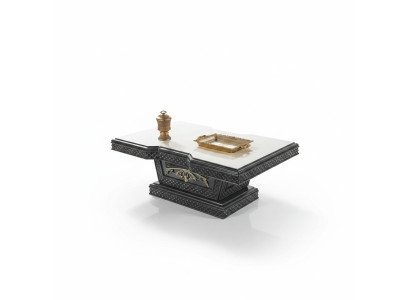 Coffee table living room table side table console gray wood table