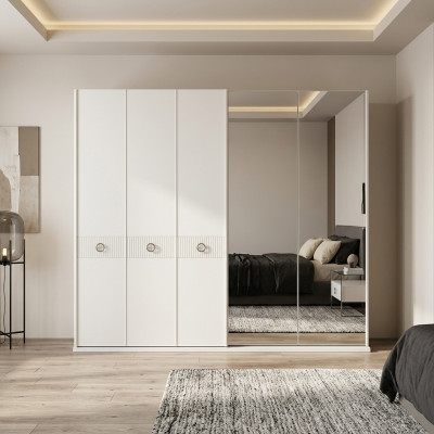 Wardrobe cupboards white bedroom mirror wardrobes wood