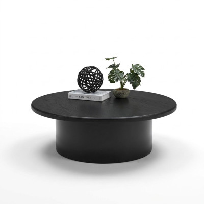 Coffee table, side table, living room table, gray wood design furniture
