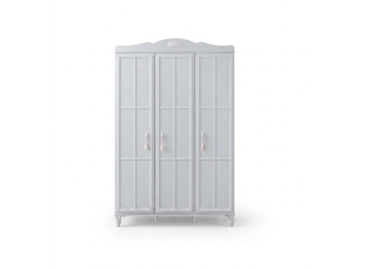 Wardrobe, children's wardrobe, cabinet, wood, white, wooden cabinet, modern