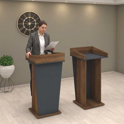 Reception reception desk reception counter hotel wood brown