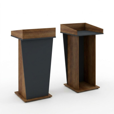 Reception reception desk reception counter hotel wood brown