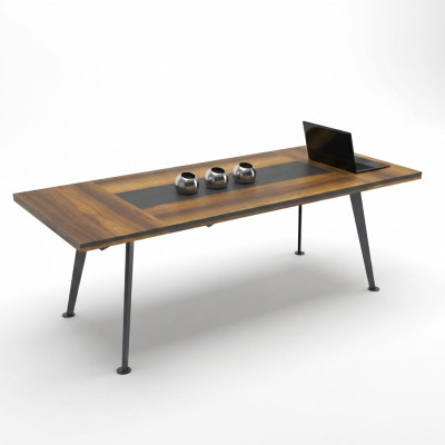 Conference furniture conference table meeting tables large table brown wood