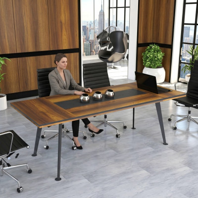 Large table conference table meeting tables conference furniture brown wood