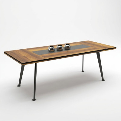 Large table conference table meeting tables conference furniture brown wood