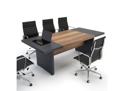 Conference table meeting tables conference furniture large table brown wood