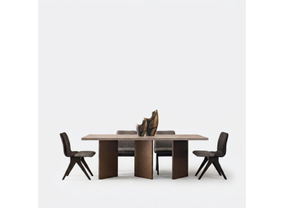 Dining set dining nook dining room furniture dining table dining room 7-piece wood gray