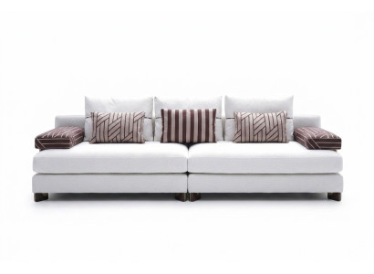 Sofa 4-seater fabric sofa Sofa 4-seater upholstered sofa white sofas modern