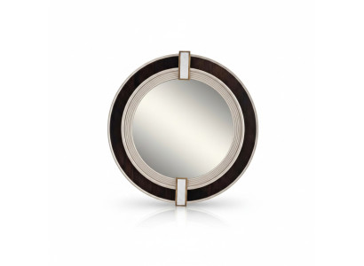 Mirror Wall Mirror Decorative Mirror Hallway Mirror Modern Black Round