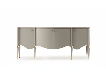 Sideboard Cabinet Wardrobe Wood Beige Dresser Dining Room Furniture