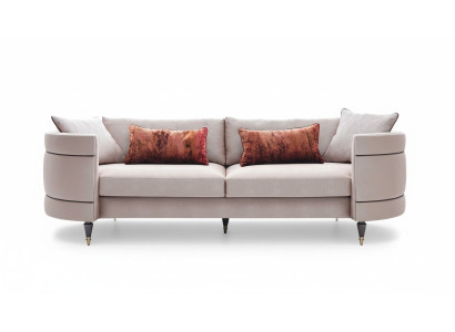 Fabric sofa four-seater sofa 4 seater upholstered sofa grey modern design
