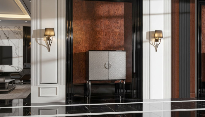 Bar cabinet cupboard bar wooden cabinet gray wood living room drinks luxury