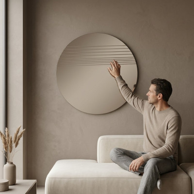 Wall mirror, decorative mirror, makeup mirror, hallway mirror, modern.