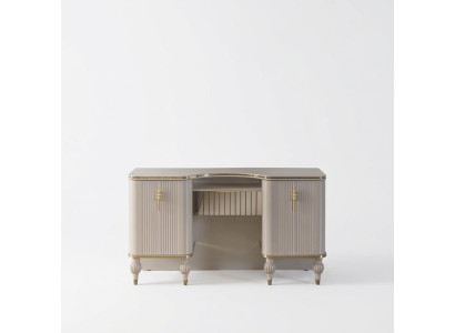 Beige Vanity Table Designer Dressing Table Bedroom Exclusive Furniture