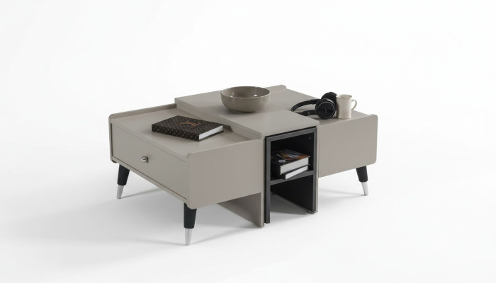 White coffee table modern sofa table wood coffee table living room furniture