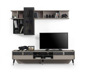 Exclusive sideboard modern shelf TV stand wood lowboard furniture new