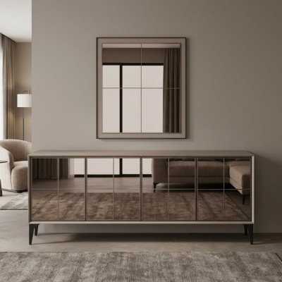 Sideboard Luxury Sideboard Cabinet Dresser Wooden Cabinet Wood White Modern