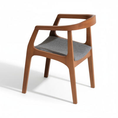 Kitchen chairs, seating set, dining room chairs, wooden chairs, brown, 2-piece chairs.