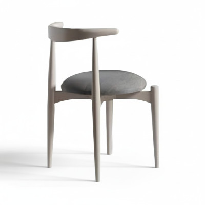 Seating set kitchen chairs dining chairs wooden chairs 4-piece chairs beige