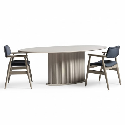 Dining nook, dining set, dining room, dining table, chairs, 5-piece, beige, modern wood