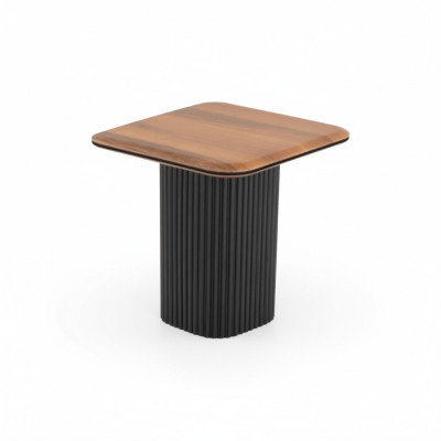 Side table coffee table coffee table sofa table wood brown table design