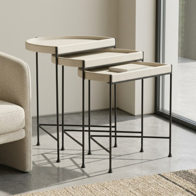 Complete Side Tables Coffee Tables Sofa Tables Beige Coffee Tables