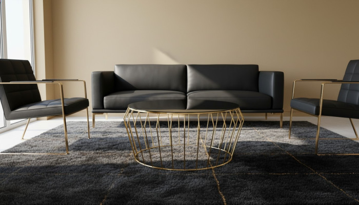 Coffee table gold living room coffee table table side table sofa table