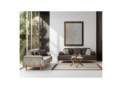 Stylish sofa set designer fabric sofa upholstered sofas wooden frame furniture