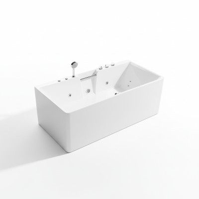 Whirlbath Indoor Whirlpool Bathtub Home Spa White Tub Relax