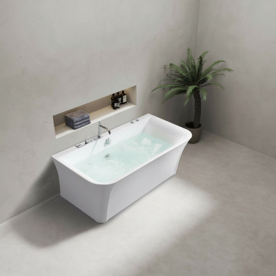 Bathtub Whirlpool Indoor Whirlpool Home Spa White Tub
