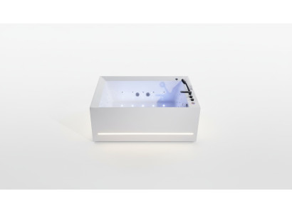 Whirlpool bathtub room tub water jets massage nozzles