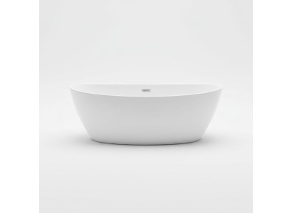 Acrylic bathtub tub free-standing modern bathroom.