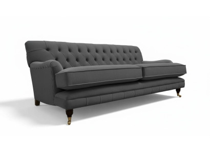 Sofa 3-seater couches Art Deco three-seater new textile luxury couch upholstery