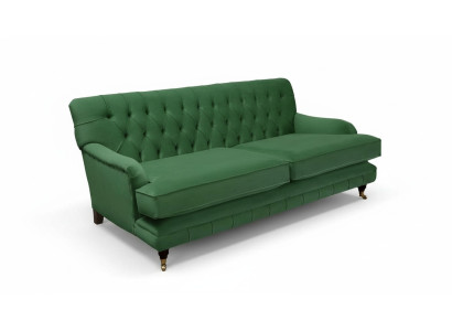 Chesterfield 3-seater designer sofa couch upholstery luxury couches textile