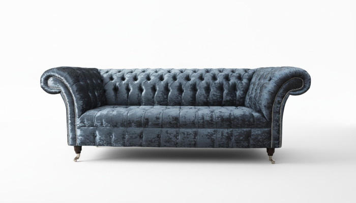 Design sofa 3-seater couch upholstered sofas fabric living room textile couches
