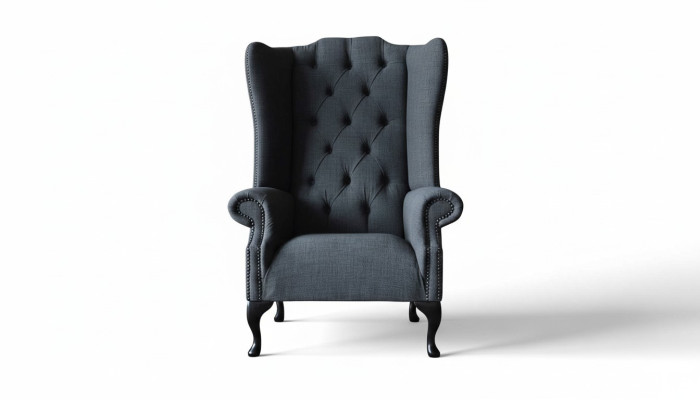 Armchair Single Seater Chesterfield Sofa Furniture Luxury Furniture Wing Chair New