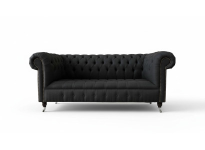 Sofa 3-seater couches Art Deco three-seater new textile luxury couch upholstery