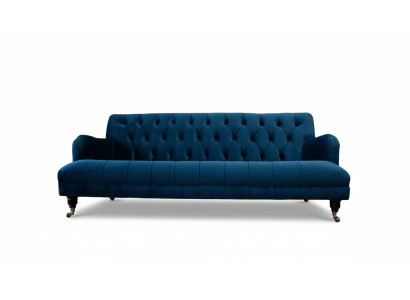 Chesterfield Design Luxury Upholstered Sofa Couch Seating Suite Fabric New