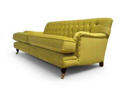 Sofa 3-seater fabric three-seater sofas luxury living room couch textile