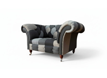 Sofa 1 seater textile lounge luxury upholstered seater new armchair design couch