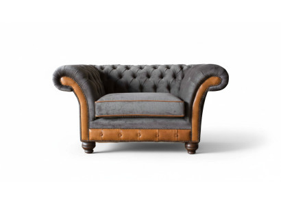 Chesterfield Design Armchair Couch Upholstery Textile Couches Wingback Chair