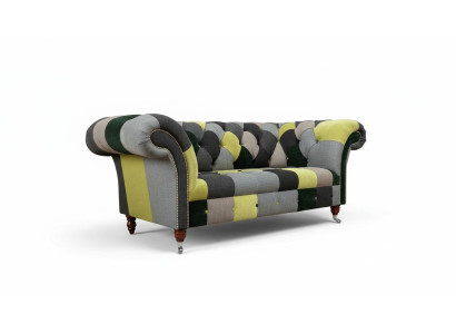 Chesterfield Couch Upholstery 2 Seater Design Textile Sofas Couches Lounge