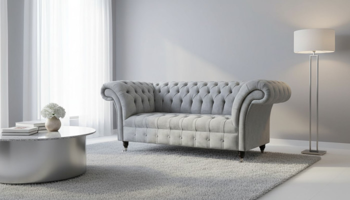Design Couch Sofas Fabric Modern Sofa Set 2-Seat Loveseat Upholstery