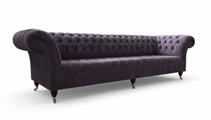 Sofa 4-seater couch upholstery design textile living room design furniture new