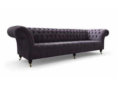 Sofa 4-seater couch upholstery design textile living room design furniture new
