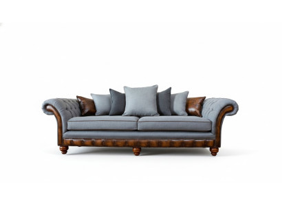 Sofa couch fabric upholstery sofas living room design 4-seater new