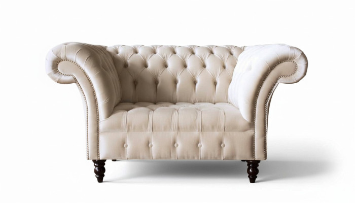 Couch upholstery sofa fabric Chesterfield couch 1.5 seater single seater pink