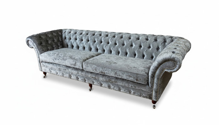 Four-seater sofa sofas 4 seater Chesterfield living room fabric design seating