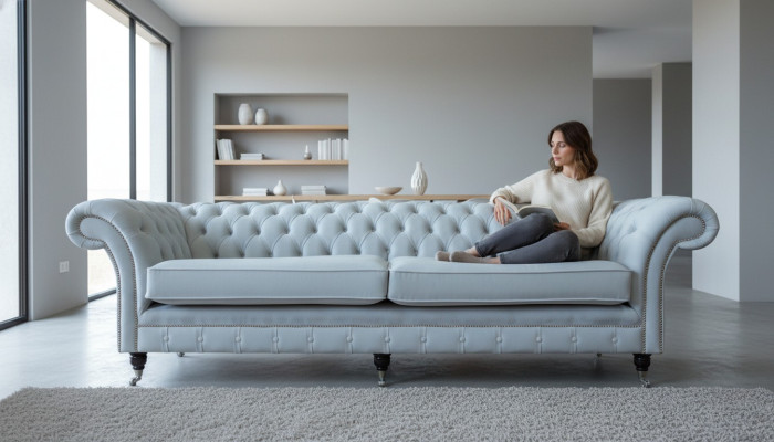 Living room sofa 4-seater luxury designer couch upholstered sofas modern